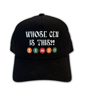 Whose Gen Is This?! Snapback Hat